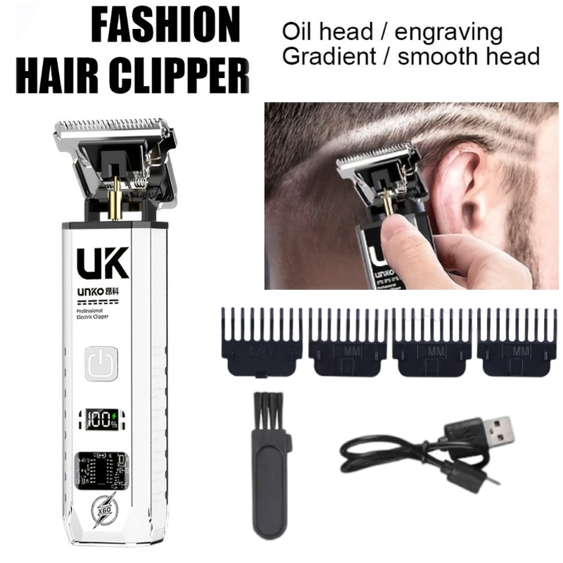 Men'S Grooming Set - Elektrischer Haarschneider für Männer Kabelloser Bartschneider