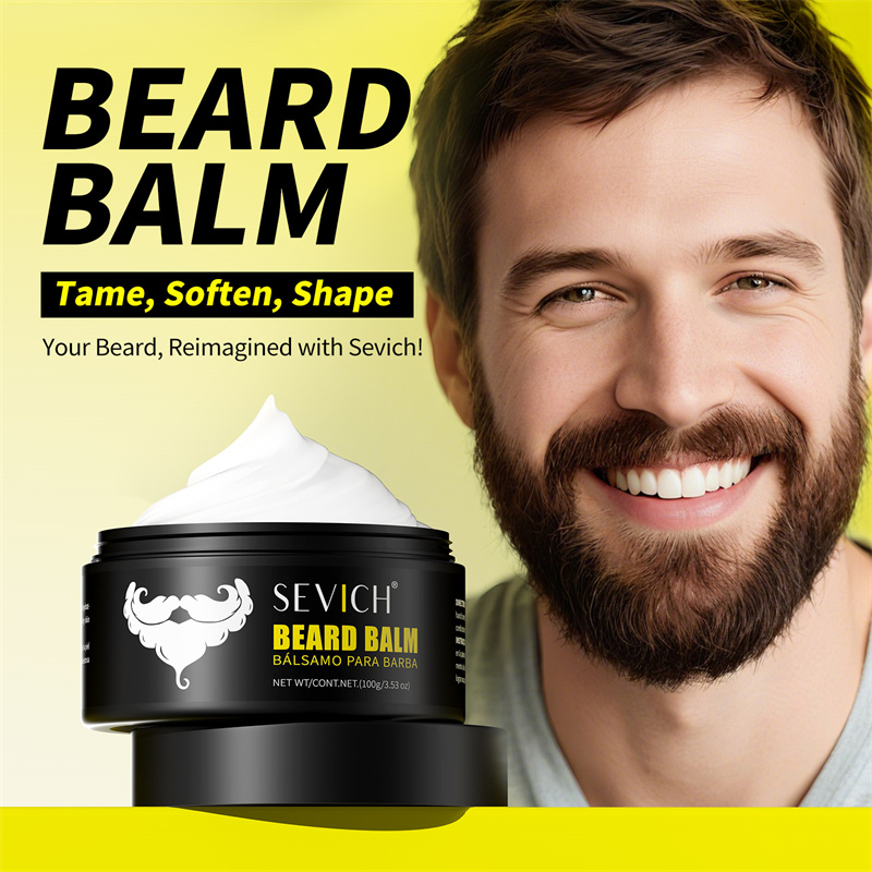 Men'S Grooming Tonic - Bartwachstumscreme für Männer, Haarwachstumsverdickungsmittel, nährendes Bartpflege-Bart,