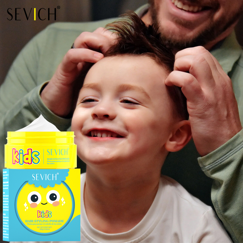 Pomade Hair Clay - Sevich Health Kinder-Haarstyling-Ton-Zutaten, lehrreich, langlebig, für
