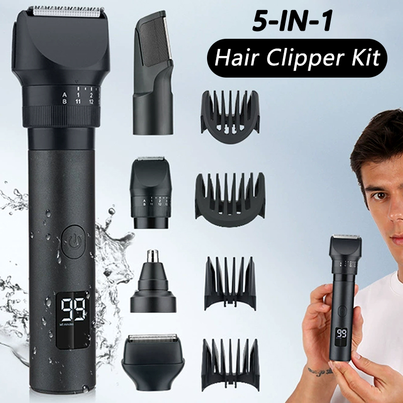 5-in-1 Kabelloser Haarschneide – Men'S Grooming Nose Hair Trimmer Bewertung und Preis
