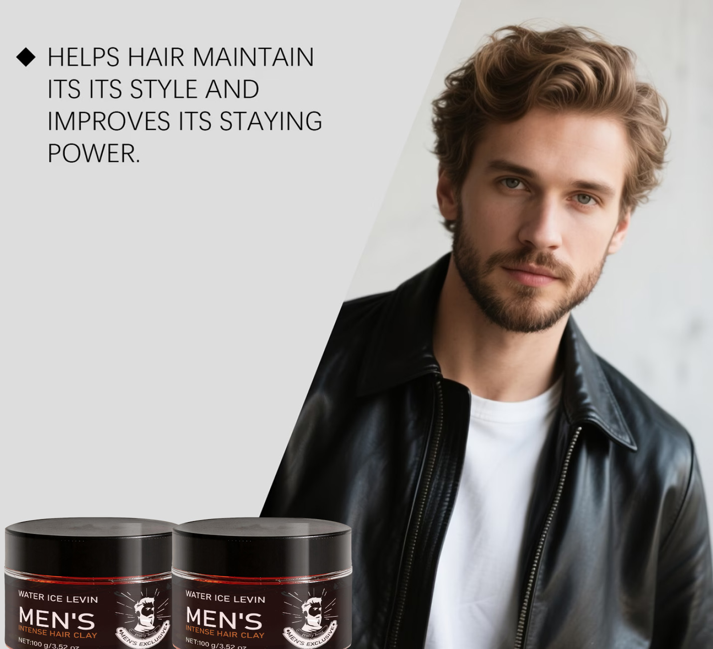 Herren-Haarclay mit Biotin & K – Pomade Hair Clay Bewertung und Preis