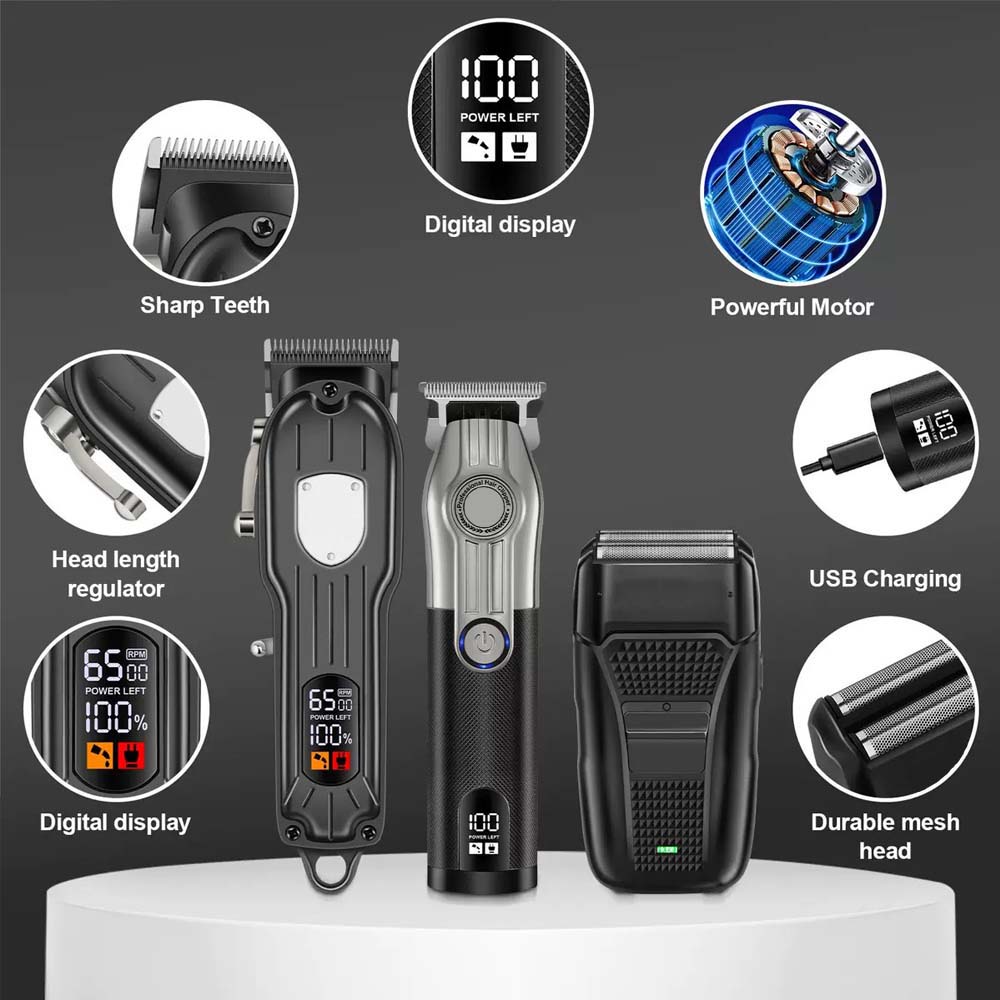 Professionelles Haarschneidema – Men'S Grooming Set Bewertung und Preis